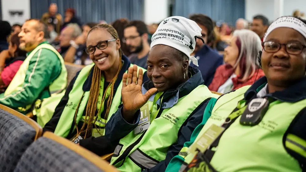 Congreso internacional del trabajadores del Reciclaje