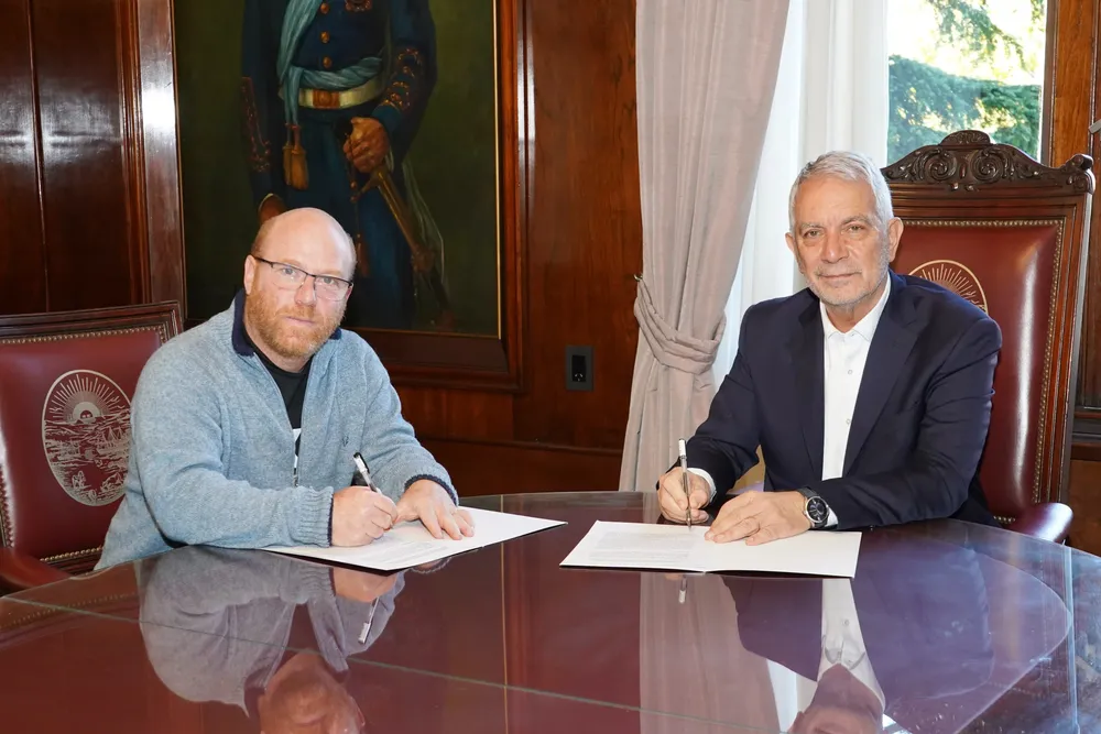 Intendente de La Plata junto a su par de Mar Chiquita