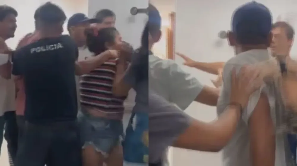 Una de las agresoras publicó un video amenazando y burlándose de la médica que atacó en el Santamarina
