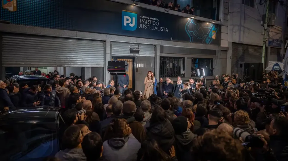 PJ Respaldó a CFK
