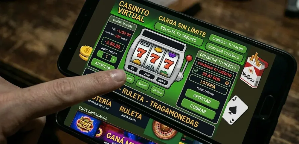 Casino virtual. Apuestas online. Ludopatía.