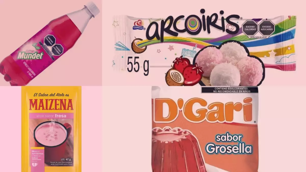 Estos son los alimentos con colorante rojo 3 en México
