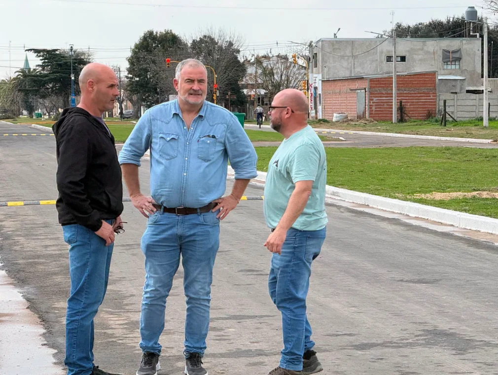 Ramallo transformó la Avenida Mitre con nuevas mejoras urbanas