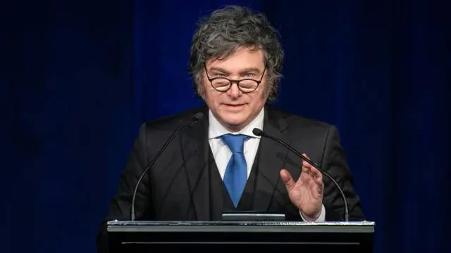 Javier Milei en Chile