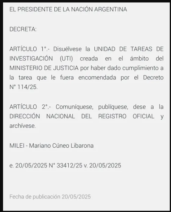 Unidad de Tareas de Investigación (UTI)