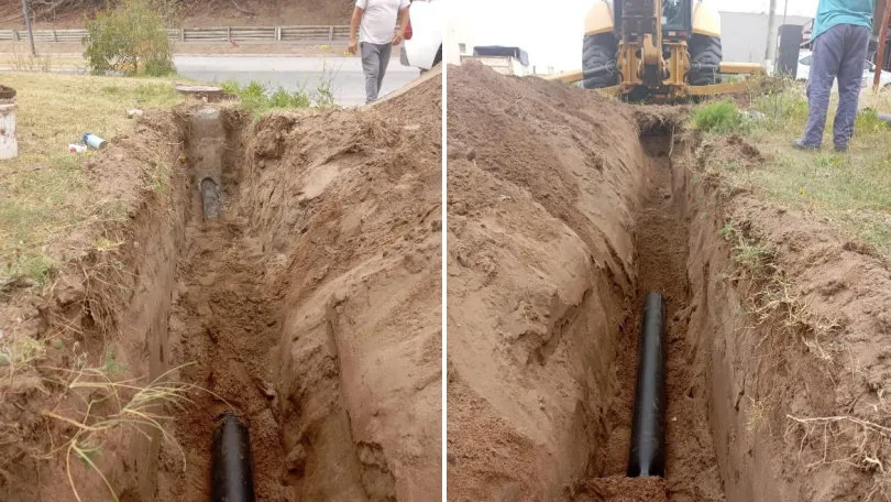 Avanzan los trabajos de mantenimiento y resolución de reclamos en los servicios de agua y cloacas