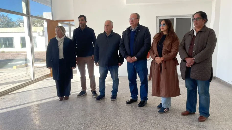 Capra recorrió obras en General Alvear