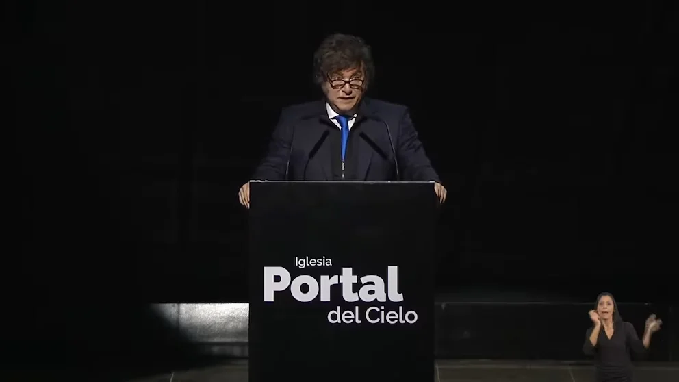 Milei evangelismo