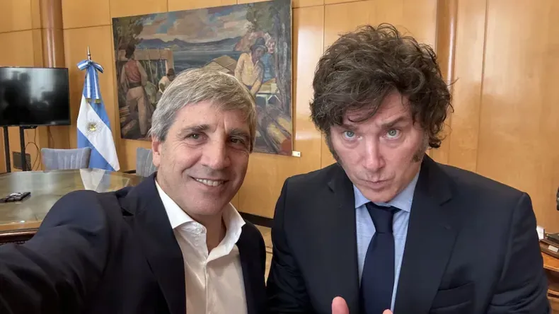 Caputo y Milei