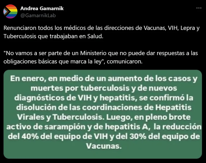 Desmantelamiento en Salud 2