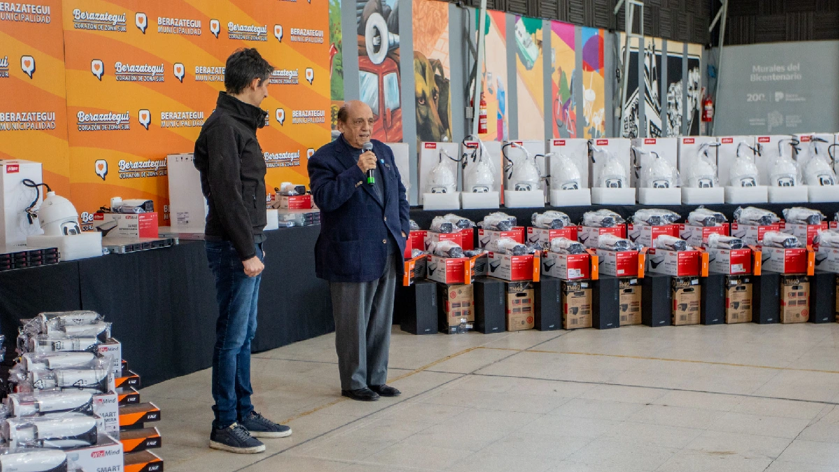 Más equipamiento para reforzar la seguridad en Berazategui