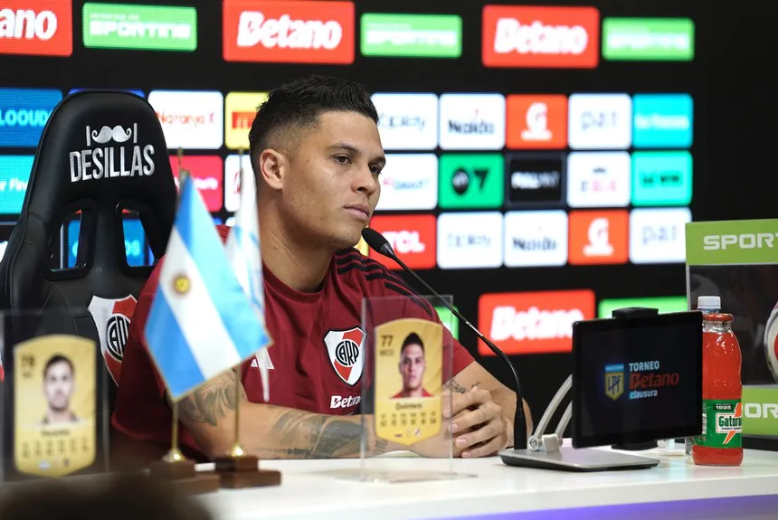 Mercado de pases qué dijo Juanfer Quintero sobre la chance de que Sebastián Villa juegue en River