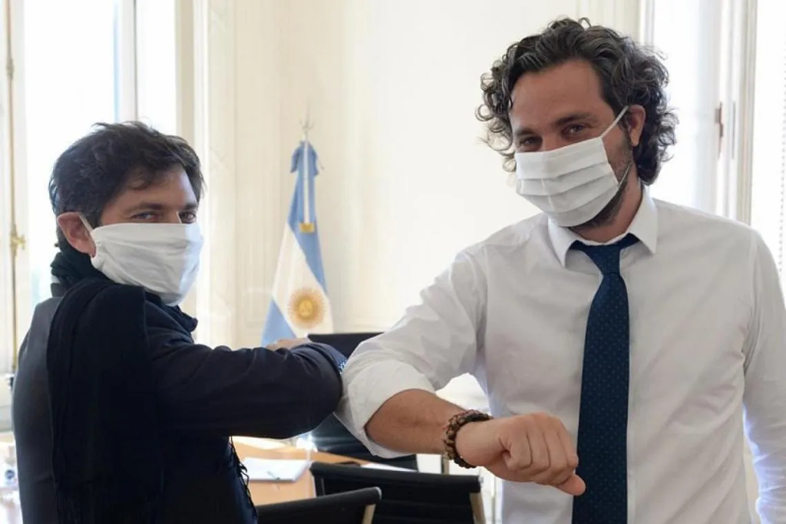 Cafiero y Kicillof presentan el protocolo de intervencion para barrios populares por el coronavirus