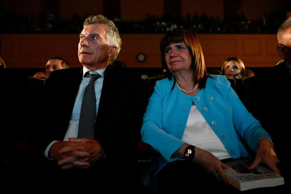 mauricio macri y patricia bullrich Mauricio Macri y Patricia Bullrich