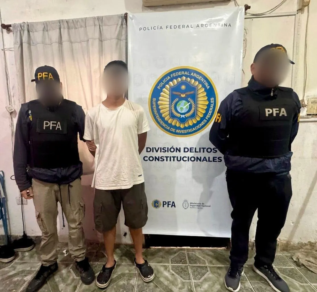 Amenazas a Milei: otro arresto en el Conurbano Amenazas a Milei: otro arresto en el Conurbano