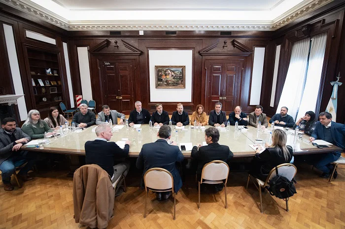 Kicillof con intendentes