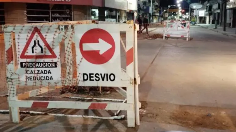 Calles rotas en Punta Alta