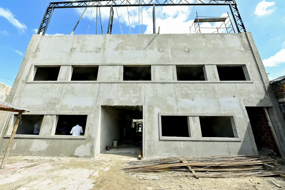 Se construye un nuevo edificio para la secundaria N° 33 de Los Polvorines 2