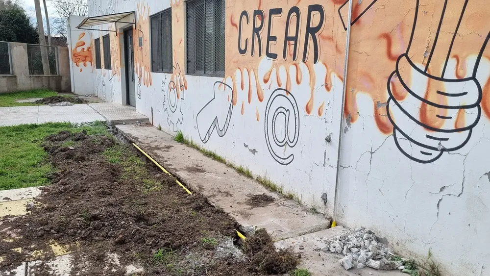 El Centro Cultural Santa Rita ya cuenta con conexión de gas