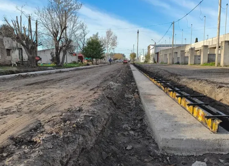 Avanzan las obras en Alberti.