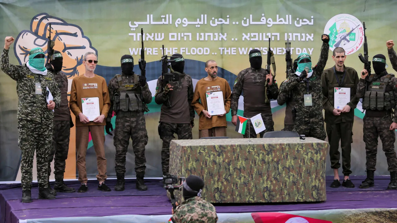 Hamas liberación de rehenes