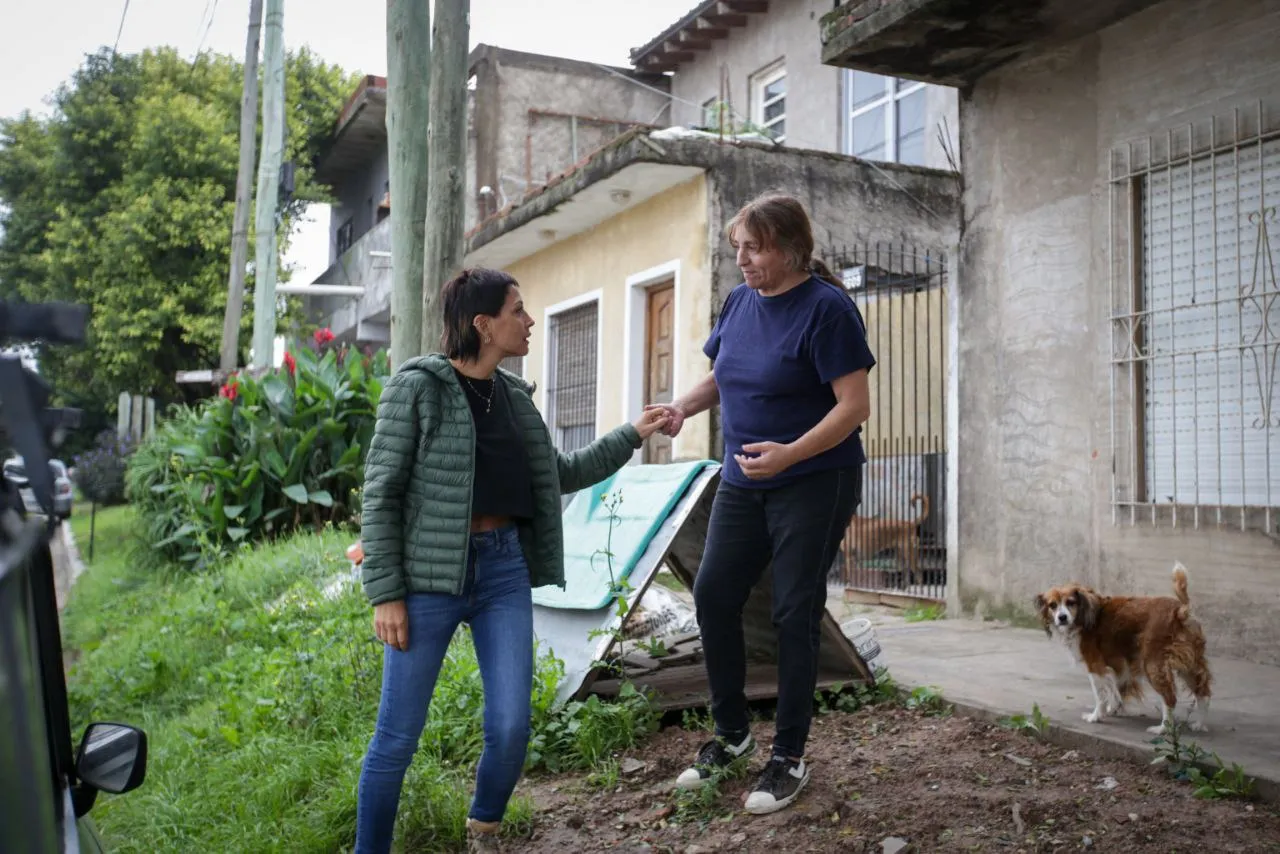 Mendoza supervisó un nuevo operativo integral de limpieza en Ezpeleta.