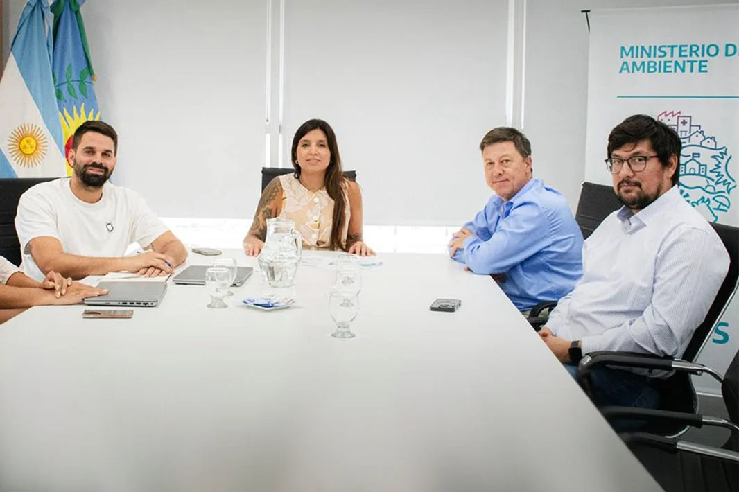 Bevilacqua junto a la ministra bonaerense 