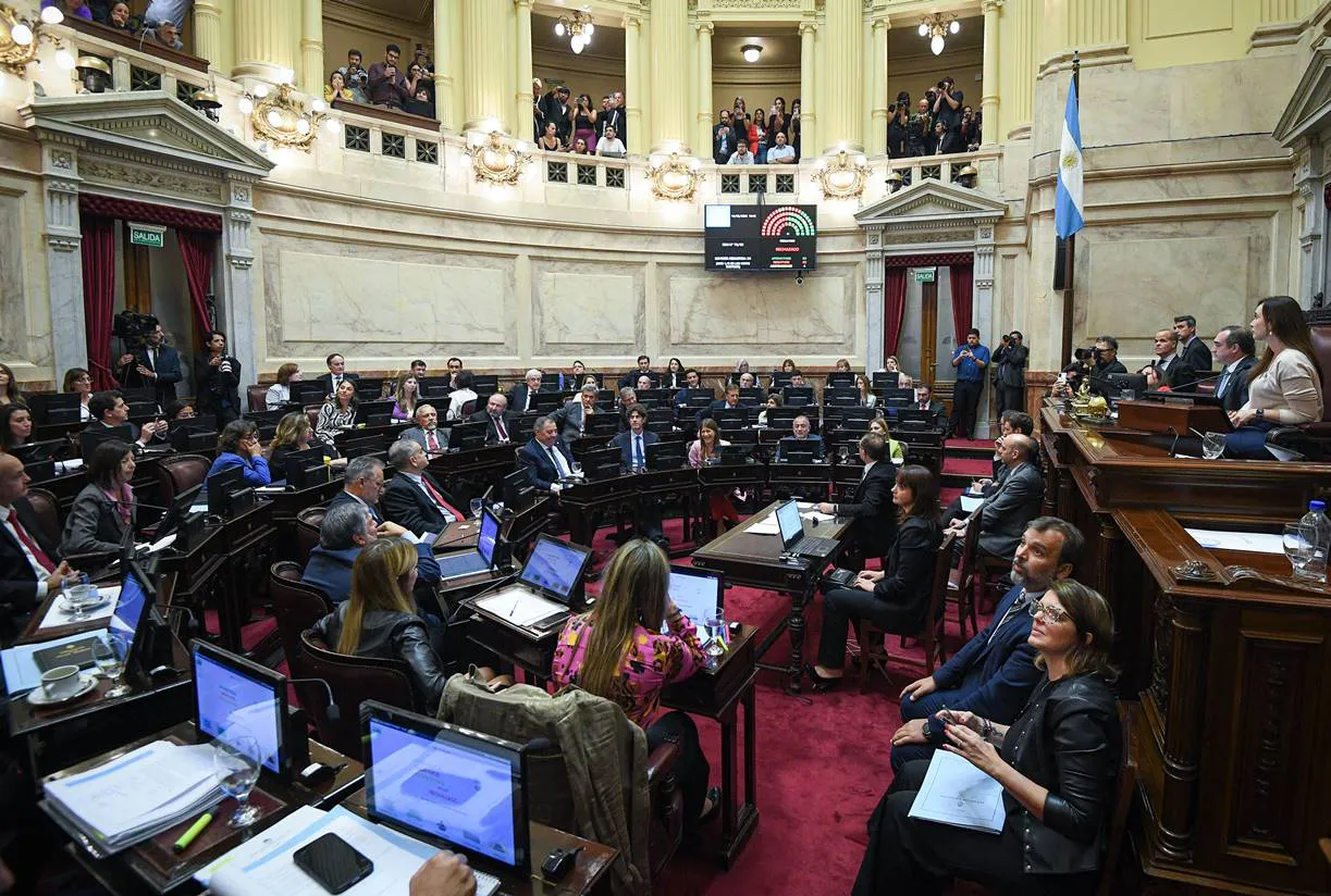 Senado Nacional en sesión 14/03/24