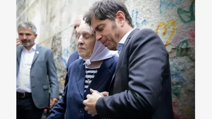 Kicillof inauguró el edificio del Archivo Provincial de la Memoria