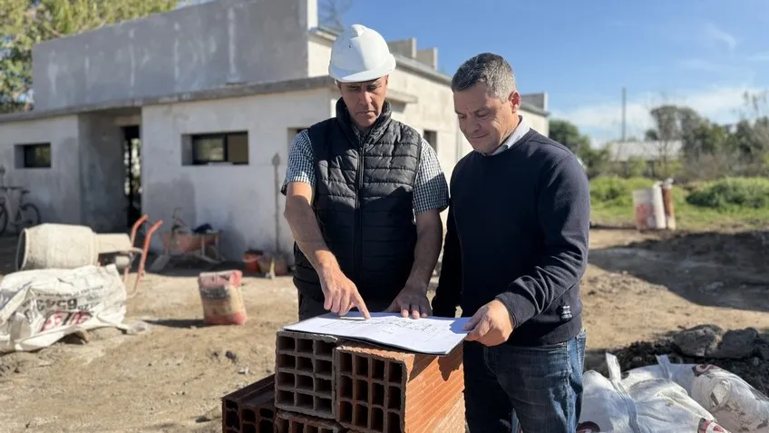 Progresa la construcción de 34 casas