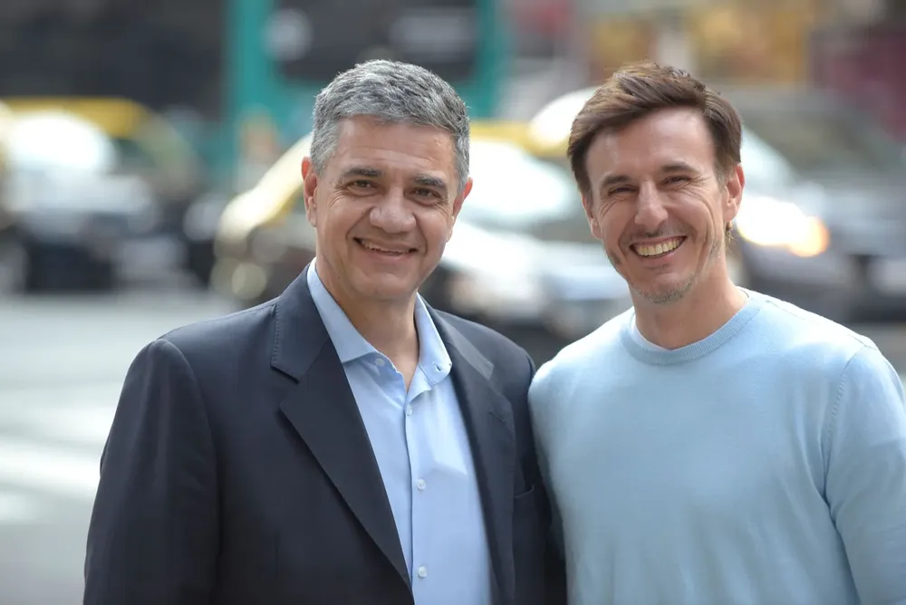 Jorge Macri y Roberto García Moritán