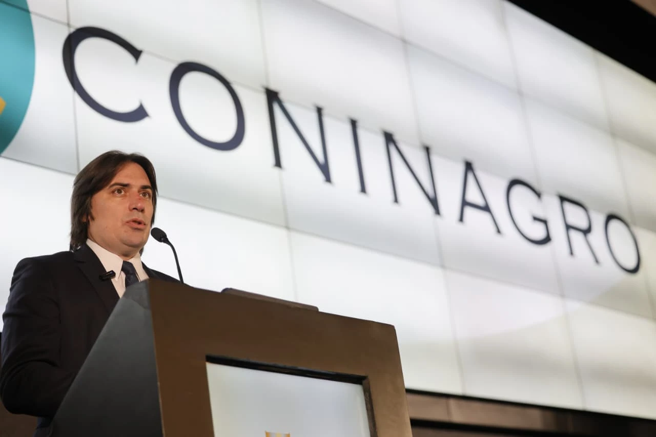 Lucas Magnano, presidente de Coninagro.