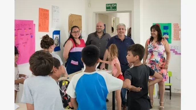 En Pergamino, el intendente Martínez inauguró un espacio destinado a los más pequeños