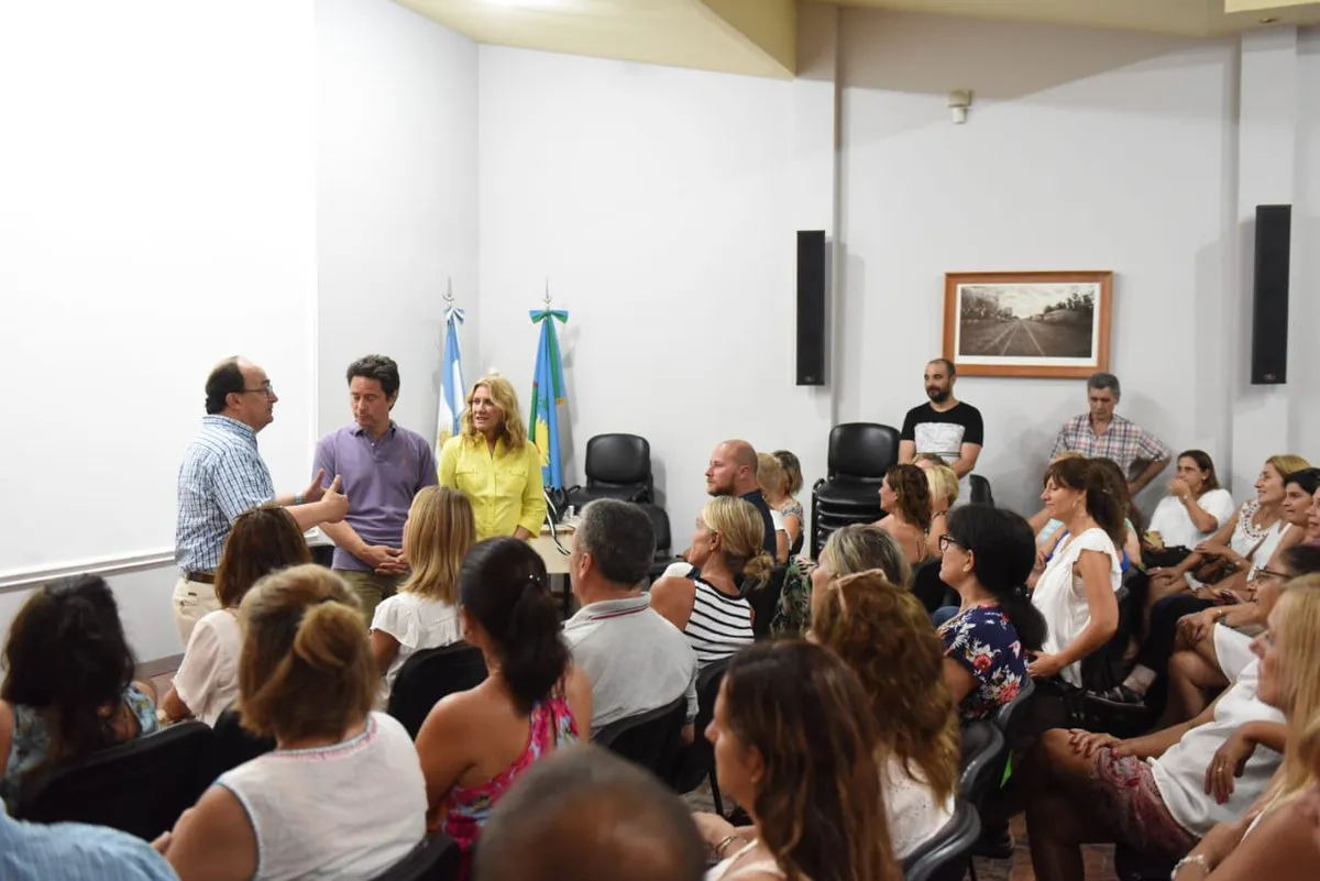 Sánchez Zinny: “Fue muy buena la reunión junto al intendente Salomón”