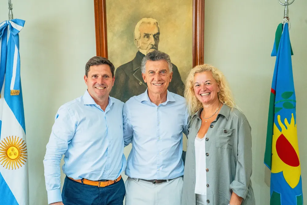 Mauricio Macri y Fernando Bouvier