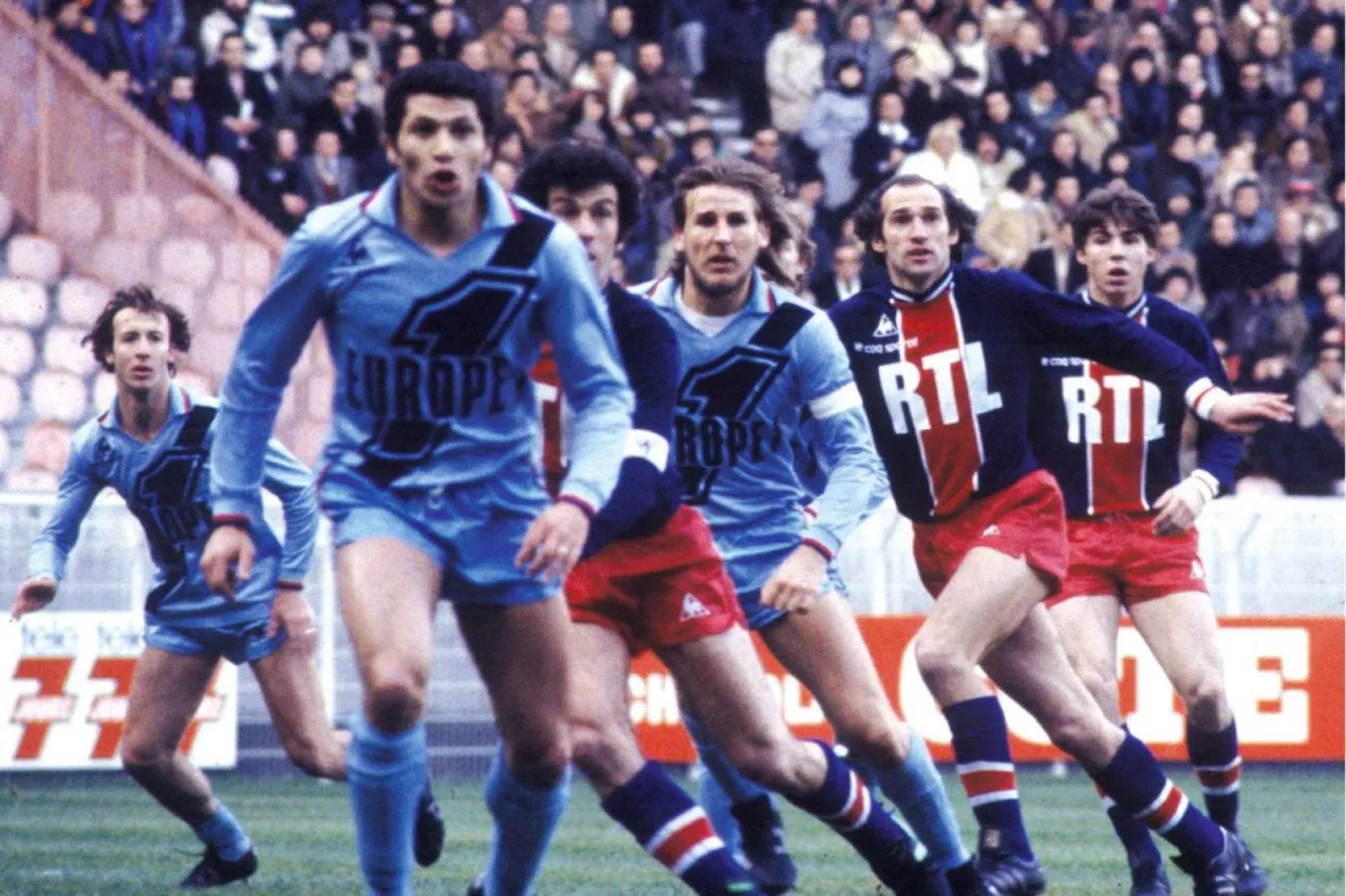 Carlos Bianchi, protagonista del último derby oficial entre el París FC y el PSG en 1978