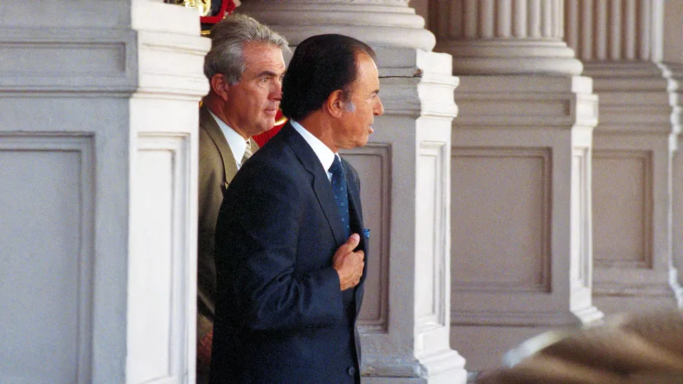 Kohan con Menem