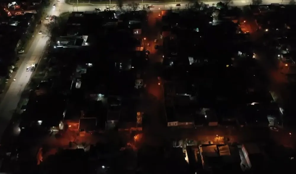 Nuevas luminarias para el barrio Miramar de Bahía Blanca.