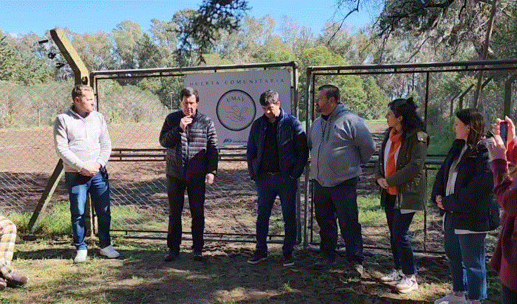 Primer encuentro en el marco de la Huerta Comunitaria “Umay”.