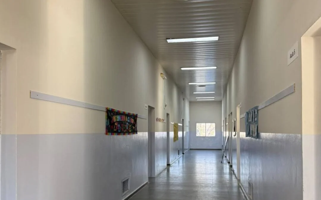 Trenque Lauquen avanza con obras en escuelas