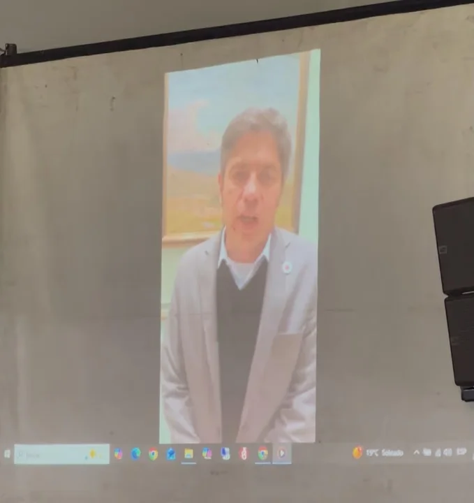 Kicillof encabezó un plenario de MDF en Santa Fe.