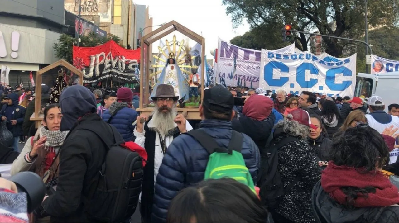 Marcha por San Cayetano y paro de estatales: La resistencia frente a las políticas de ajuste de Milei