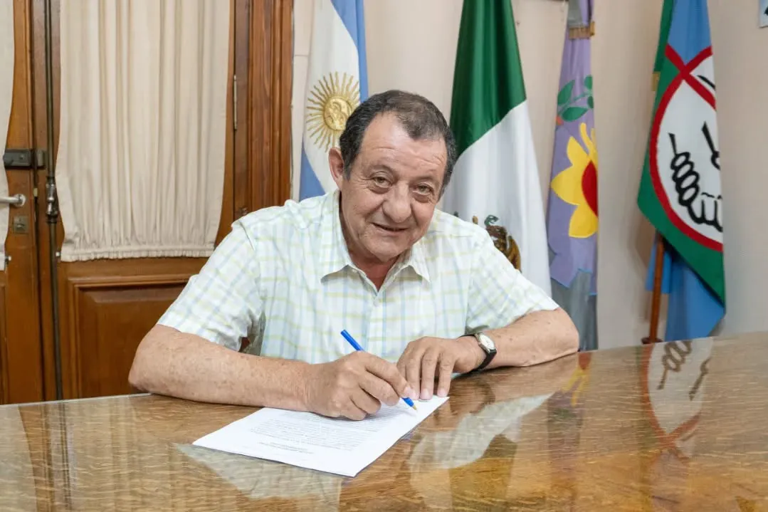 Julio Marini, intendente de Benito Juárez