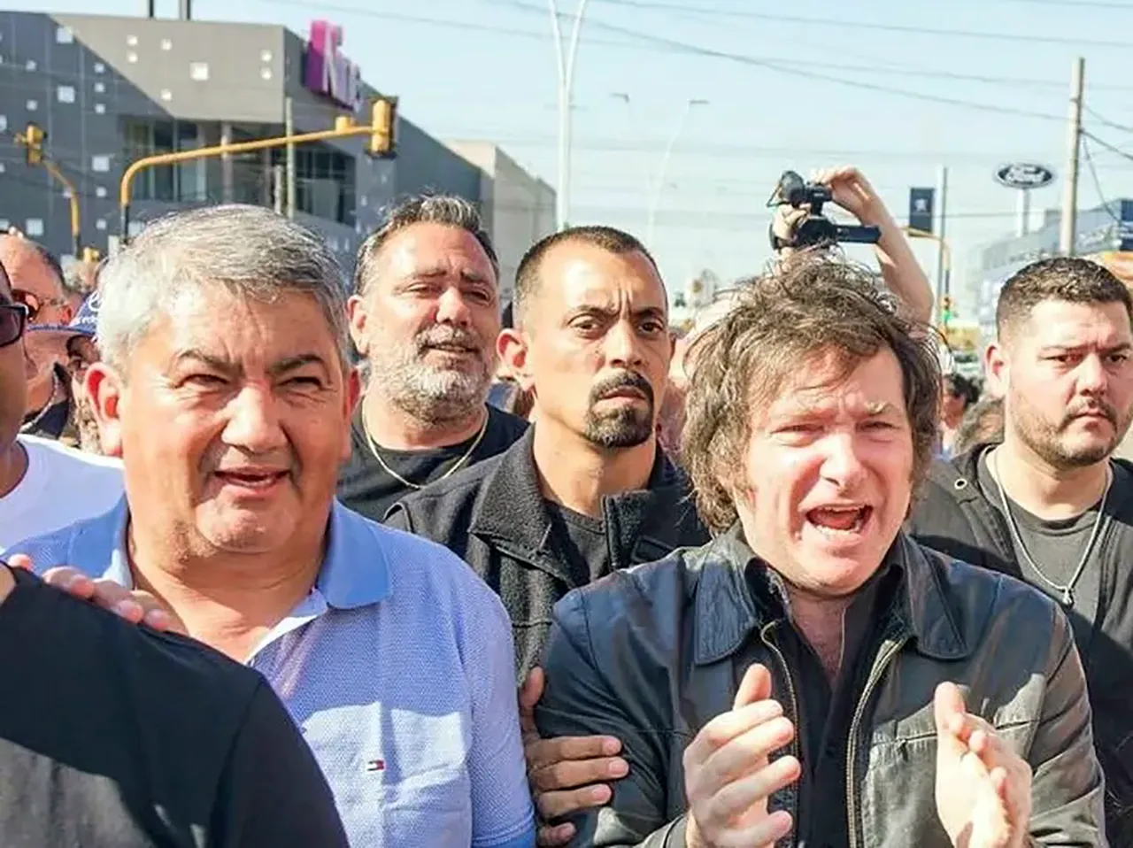 Ramón Nene Vera y Javier Milei