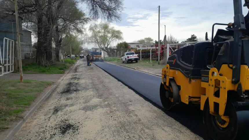 Más obras de infraestructura para los barrios de Pergamino
