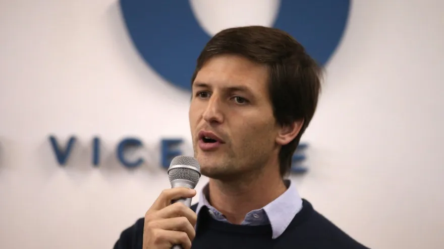 Nicolás Mantegazza, intendente de San Vicente