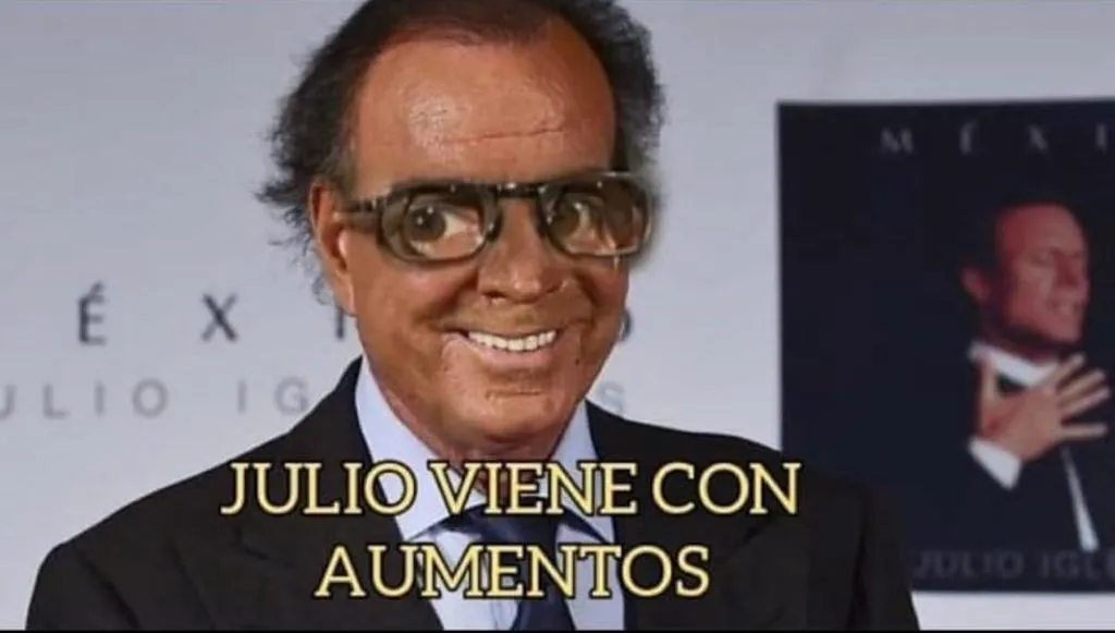 La avalancha de memes de Julio Iglesias inunda las redes sociales