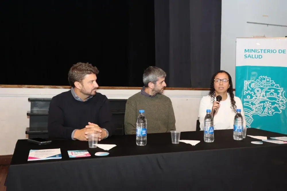 Nanni en la V jornada municipal de Salud Mental.
