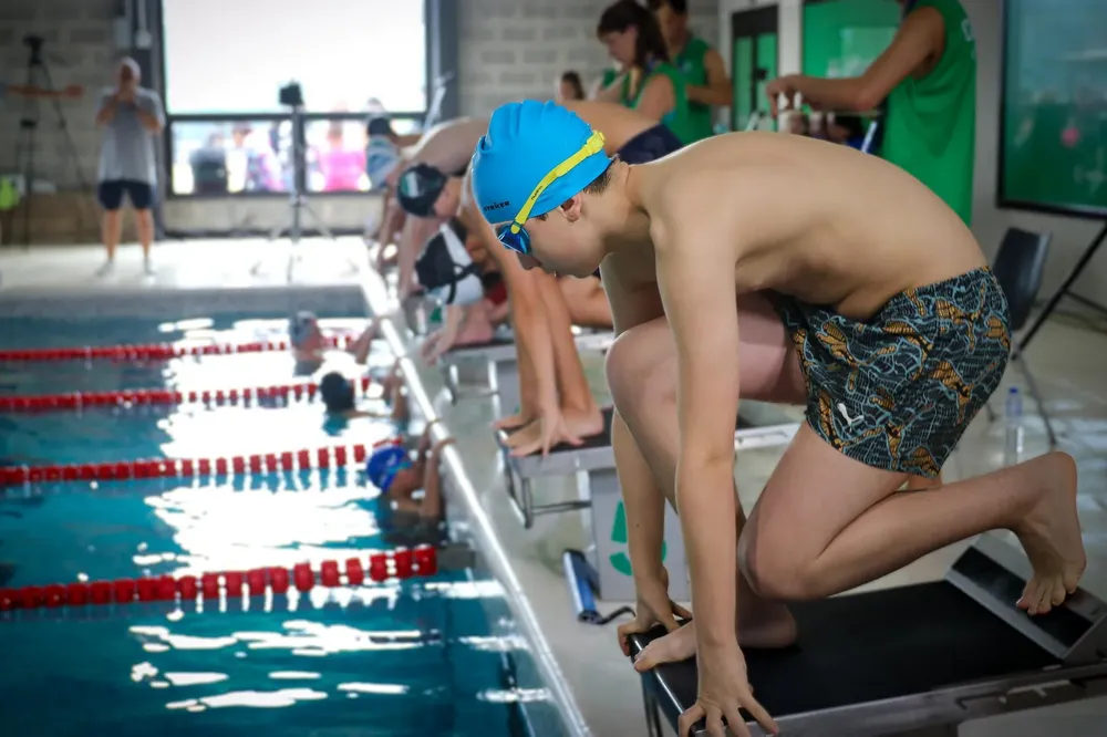 El Natatorio Municipal de Villarino tuvo su primer Torneo Regional de Natación