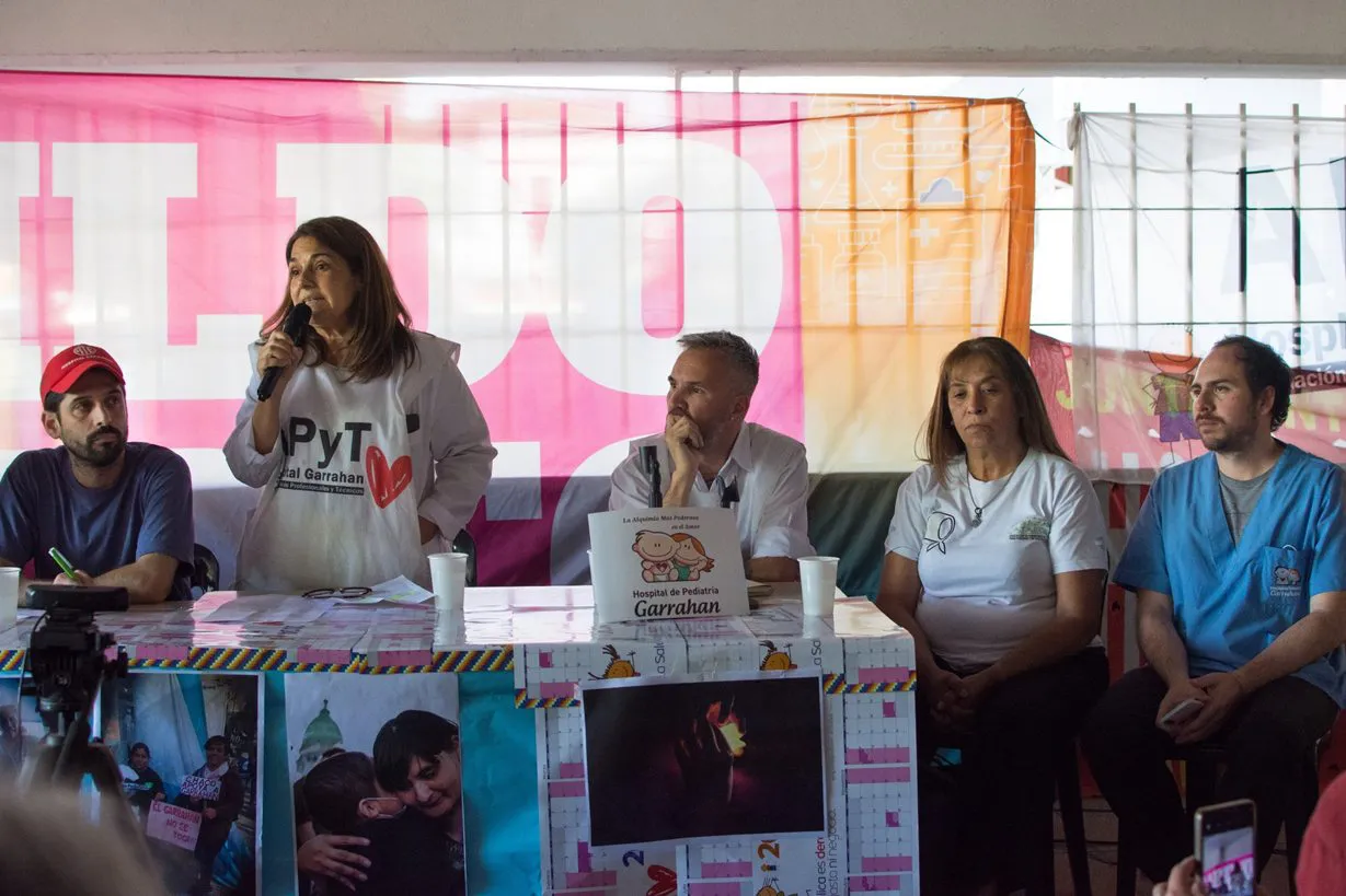 Trabajadores Hospital Garrahan